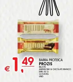 Meu Super Barra proteica prozis promoção