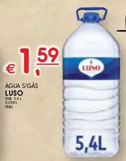 Meu Super Água s/gás luso promoção