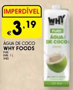 Meu Super Água de coco why foods promoção
