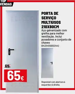 Brico Depôt Porta de serviço multiusos promoção