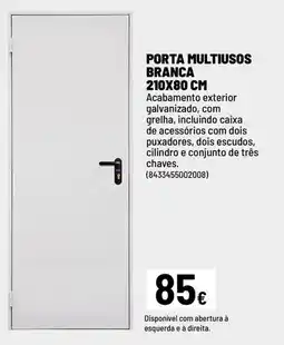 Brico Depôt Porta multiusos branca promoção