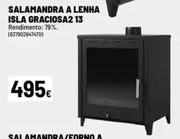 Brico Depôt Salamandra a lenha isla graciosa2 13 promoção
