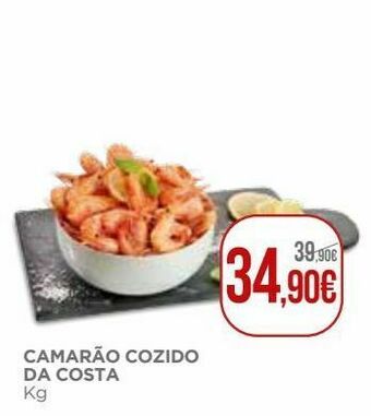 El Corte Inglés Camarão cozido promoção