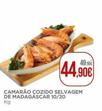 El Corte Inglés Camarão cozido promoção