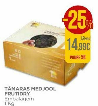 El Corte Inglés Tâmaras promoção