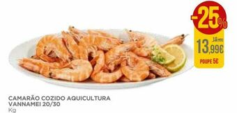 El Corte Inglés Camarão cozido promoção
