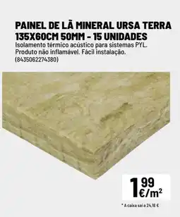 Brico Depôt Painel de la mineral ursa terra promoção