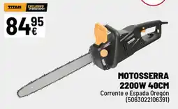 Brico Depôt Motosserra 2200w 40cm promoção