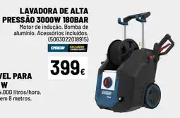 Brico Depôt Lavadora de alta pressão 3000w 180bar promoção