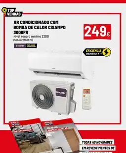 Brico Depôt Ar condicionado com bomba de calor cisampo 3000FR promoção