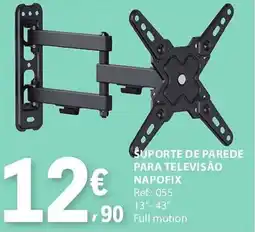 E.Leclerc Suporte de parede para televisão napofix promoção