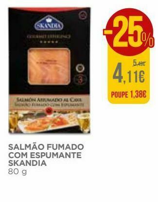 El Corte Inglés Salmão fumado promoção