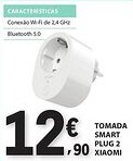 E.Leclerc Tomada smart plug 2 xiaomi promoção