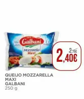 El Corte Inglés Mussarela galbani promoção
