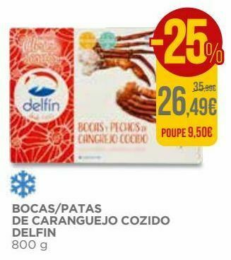 El Corte Inglés Marisco delfin promoção