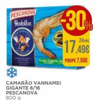El Corte Inglés Camarão pescanova promoção