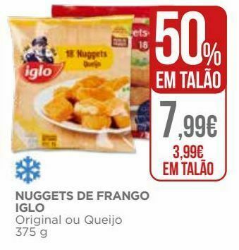 El Corte Inglés Nuggets iglo promoção