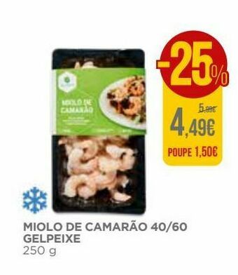 El Corte Inglés Camarão gelpeixe promoção