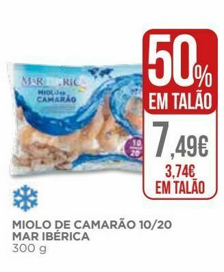 El Corte Inglés Camarão mar ibérica promoção