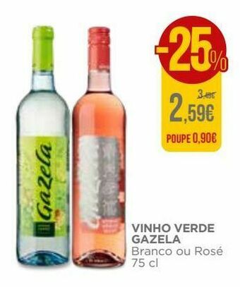 El Corte Inglés Vinho verde gazela promoção