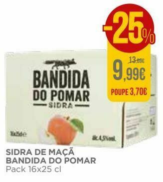 El Corte Inglés Sidra bandida do pomar promoção