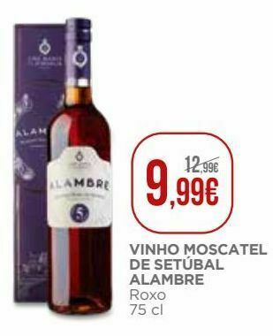 El Corte Inglés Moscatel alambre promoção