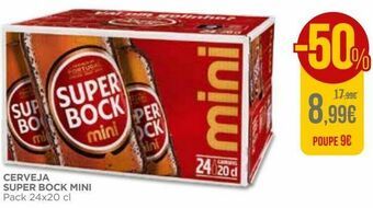 El Corte Inglés Cerveja super bock promoção