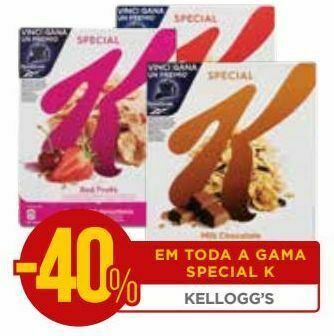 El Corte Inglés Cereais kellogg's promoção