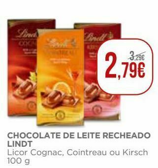 El Corte Inglés Chocolates lindt promoção