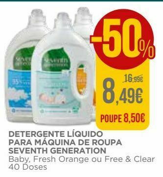El Corte Inglés Detergente líquido promoção