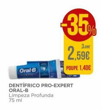 El Corte Inglés Pasta de dentes oral-b promoção