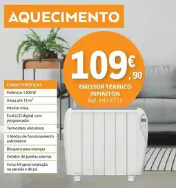 E.Leclerc Emissor térmico + infiniton promoção