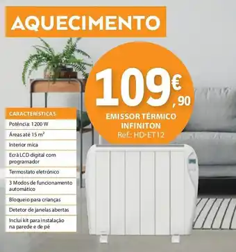 E.Leclerc Emissor térmico + infiniton promoção