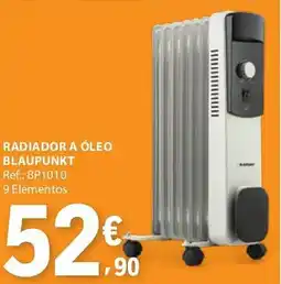 E.Leclerc Radiador a óleo blaupunkt promoção