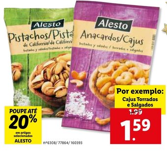 Alesto Cajus Torrados e Salgados