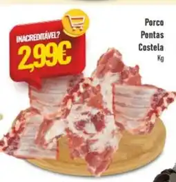 Belita Porco Pontas Costela promoção