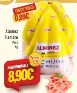 Belita Almirez Fiambre Perú promoção