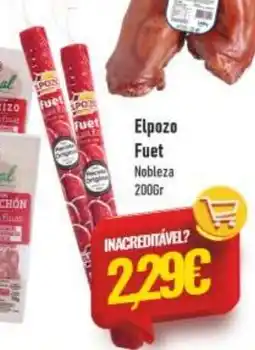 Belita Elpozo Fuet promoção
