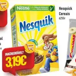 Belita Nesquick Cereais promoção
