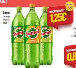 Belita Sumol Laranja Ananás promoção