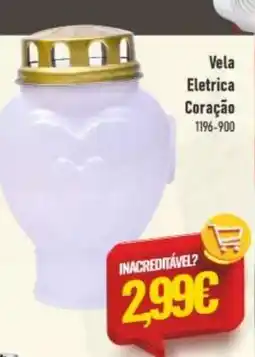 Belita Vela Eletrica Coração promoção