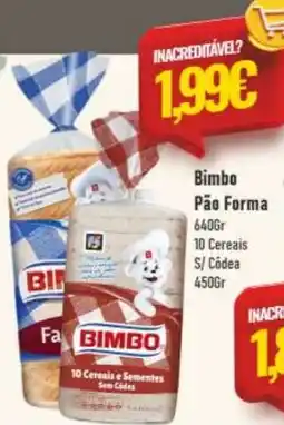 Belita Bimbo Pão Forma promoção