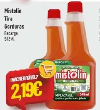 Belita Mistolin Tira Gorduras Recarga promoção