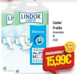 Belita Lindor Fralda promoção