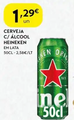 Spar Cerveja c/ álcool heineken promoção