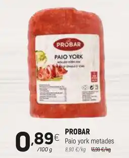 Coviran PROBAR Paio york metades promoção