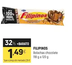Coviran FILIPINOS Bolachas chocolate promoção