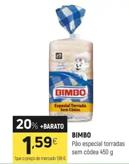 Coviran BIMBO Pão especial torradas sem côdea promoção