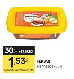 Coviran FERBAR Marmelada promoção