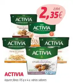 Coviran ACTIVIA logurte fibras promoção
